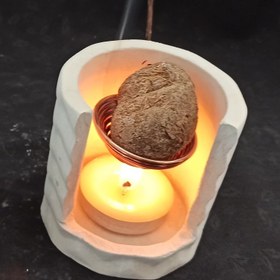 خرید و قیمت عنبر نسا سوز شمع خور ، عنبرنسا دود کن با حرارت شمع وارمر ،  اسپند سوز ، عنبرنساء دودکن ، عنبرنساسوز ، عنبر نسارا ، اسفند | ترب