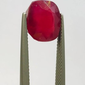 تصویر نگین یاقوت سرخ سایز 12*11 