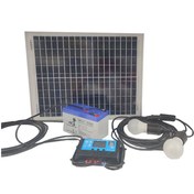 تصویر پکیج برق خورشیدی 100 وات ساعت 