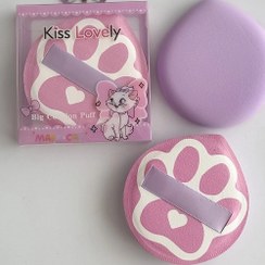 تصویر پد پنکک حوله ای طرح پنجه گربه 