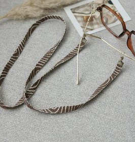 تصویر بند عینک طرح زبرا 