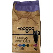 تصویر غذای خشک گربه بالغ وودوو Voodoo وزن 2 کیلوگرم (Voodoo-adult-dry-cat-food-weight-2-kg)