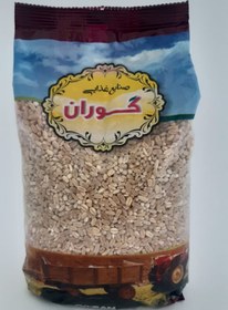 تصویر گندم پوست کنده 900 گرمی گوران 