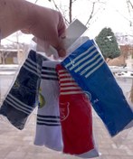 تصویر جوراب ورزشی مردانه و پسرانه 