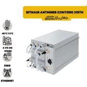 تصویر دستگاه ماینر بیت مین Antminer S21 hydro 319th 