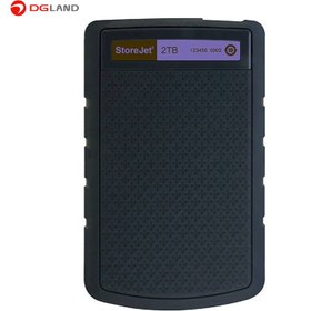 تصویر هارد دیسک اکسترنال ترنسند مدل StoreJet 25M3 ظرفیت 2 ترابایت Transcend StoreJet 25M3 External Hard Drive - 2TB