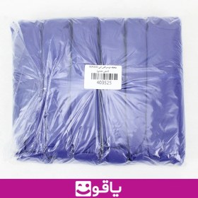 تصویر ملحفه 220x80 دو سر کش آبی بسته 6 عددی روتختی یکبارمصرف 