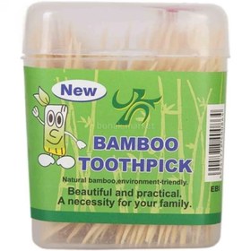 تصویر خلال دندان بامبو 