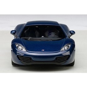 تصویر ماکت ماشین مکلارن McLaren MP4-12C Azure Blue AUTOart 