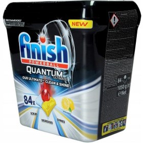 تصویر قرص ماشین ظرفشویی فینیش کوانتوم آلتیمیت 84 عددی ا Finish Quantum Ultimate 84 Tablets Finish Quantum Ultimate 84 Tablets