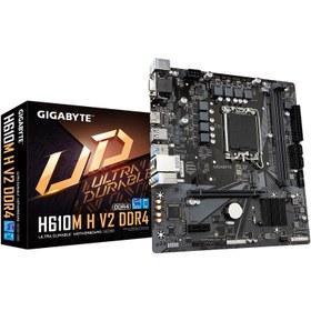 تصویر مادربرد گیگابایت مدل H610M-H V2 DDR4 GIGABYTE H610M-H V2 DDR4 Motherboard