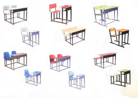 تصویر نیمکت مدرسه 