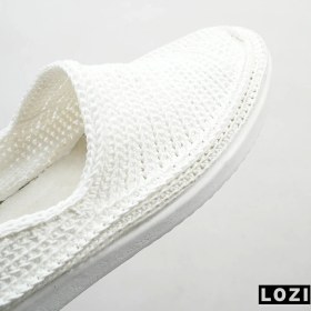 تصویر گیوه مردانه سفید مدل ۴۵۹۹ 