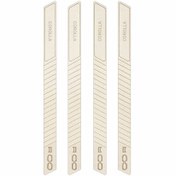 تصویر محافظ و ضربه گیر درب خودرو ماهوت سری RAZR رنگ white مناسب برای TOYOTA COROLLA 