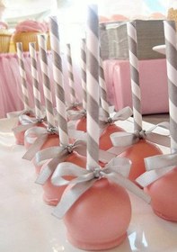 تصویر نی پاپس کیک نی / چوب پاپس‌کیک