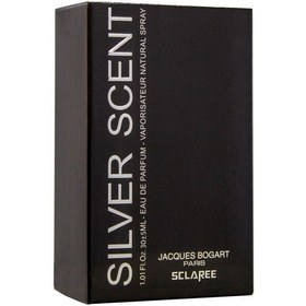 تصویر ادکلن جیبی مردانه اسکلاره مدل سیلور سنت SCLAREE Silver Scent حجم 30 میل ا عطر مردانه عطر مردانه