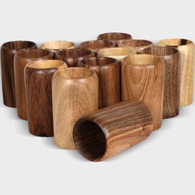 تصویر کاپ تاس چوب گردو کد ۱۰۲۹۲ 