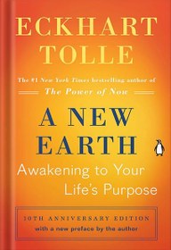 تصویر دانلود کتاب A New Earth: Oprah's Book Club: Awakening to Your Life's Purpose by Eckhart Tolle 