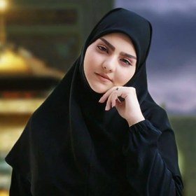 تصویر مقنعه چانه دار کویتی 