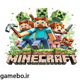 تصویر ماوس پد طرح ماینکرفت(minecraft) کدMP1056 