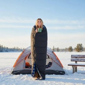 تصویر کیسه خواب پلی استر قابل شستشو گرین لاین مدل 107668 Green Lion 107668