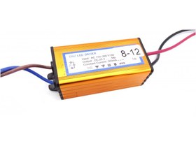 تصویر LED Driver (8-12)x1W فلزی-ضد آب 