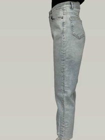 تصویر شلوار جین زنانه مام استایل آبی روشن ریس Rees کد 1190041-37 