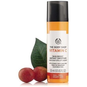 تصویر کرم احیا کننده بادی شاپ مدل Vitamin C حجم 30 میل THE BODY SHOP VITAMIN C SKIN BOOST INSTANT SMOOTHER