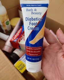 تصویر کرم پا دیابتی Bath and beauty diabetic foot cream 113g