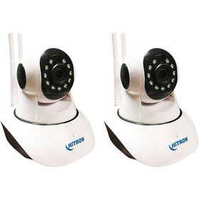 تصویر پک دو عددی دوربین هیترون HiTRON Baby cam ا hitron wifi babycam kit hitron wifi babycam kit