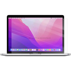 تصویر محافظ صفحه هیدروژل برند راکسپیس و ماهوت مناسب لپ تاپ APPLE macbook pro 13 2022 m2 a2338 