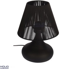 تصویر آباژور رومیزی مدل ملیسا بزرگ مشکی (موعود) 