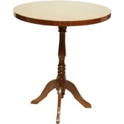 تصویر میز خاطره چوبی - ۷۰ سانتی / سفید 