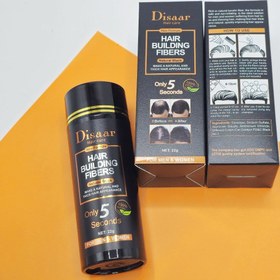 تصویر پودر پر پشت کننده مو تاپیک مارک دیسار Topic disar - بصورت 1 عددی Disar Brand Topic hair filling powder Topic disar