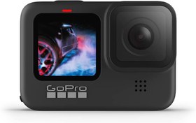 تصویر GoPro HERO9 Black - دوربین اکشن ضد آب با LCD جلو و صفحه‌نمایش لمسی عقب، ویدیوی 5K Ultra HD، عکس‌های 20 مگاپیکسلی، پخش زنده 1080p، وب‌کم، تثبیت‌کننده - ارسال 20 روز کاری ا GoPro HERO9 Black - Waterproof Action Camera with Front LCD and Touch Rear Screens, 5K Ultra HD Video, 20MP Photos, 1080p Live Streaming, Webcam, Stabilization GoPro HERO9 Black - Waterproof Action Camera with Front LCD and Touch Rear Screens, 5K Ultra HD Video, 20MP Photos, 1080p Live Streaming, Webcam, Stabilization