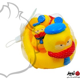 تصویر اردک حمام کودک 4 عددی 