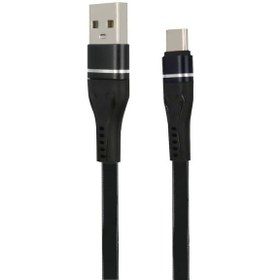 تصویر کابل تبدیل USB به لایتنینگ کلومن مدل DK - 40 طول 1 متر مشکی 