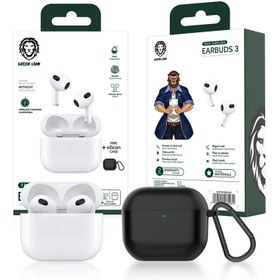 تصویر هندزفری بلوتوثی گرین لاین مدل True Wireless Green Lion Earbuds3(open box) 