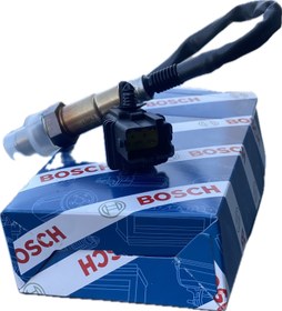 تصویر سنسور اکسیژن سمند ملی بوش اورجینال (۶ فیش بالایی)به شرط اصالت آلمان Oxygen sensor