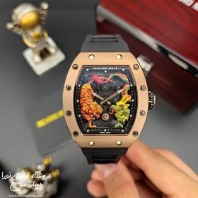 تصویر ساعت ریچارد میل ببر و اژدها رزگلد RM 51-01 ساعت مچی ریچارد میل (Richard mille)