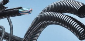 تصویر لوله خرطومی چاکدار خودرویی سایز 6 کلاف 100 متری 