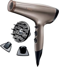 تصویر سشوار Remington با قدرت 2200 W از کراتین محافظت از کانال AC 8002 ، بسته 1 ، سیاه Remington Hair Dryer With 2200 W Power From Keratin Protect Channel Ac 8002, Pack Of1, Black