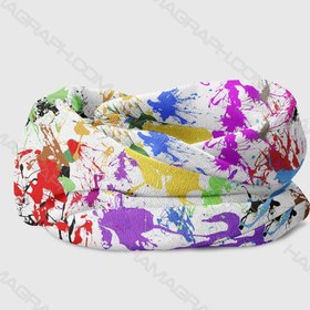 تصویر هدبند طرح crazy painter 