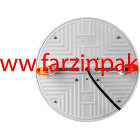 تصویر چراغ پنلی فول لایت فنر متحرک SMD توکار 36 وات دایره پارس شعاع توس 