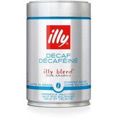 تصویر دون قهوه ایلی بدون کافئین قوطی 250 گرمی decaffeinato illy coffee 250 gr