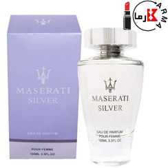 تصویر عطر و ادکلن زنانه مازراتی سیلور ادوپرفیوم | MASERATI Silver edp for women 