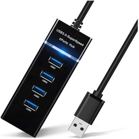 تصویر هابUSB 3.0 * 4 port Hub(30cm) 