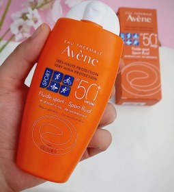 تصویر ضدآفتاب فلوئیدی بی رنگ برای هزارمین بار شارژ شد Spf50 