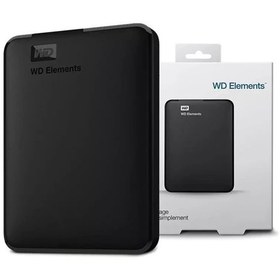 تصویر هارد اکسترنال وسترن دیجیتال Elements ظرفیت ۵۰۰ گیگابایت 