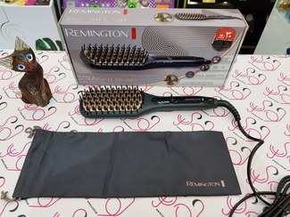 تصویر برس حرارتی رمینگتون مدل CB7400 ا Remington CB7400 Hair Straightening Brush Remington CB7400 Hair Straightening Brush